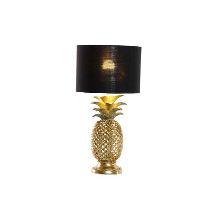Lampe De Table Ananas En Résine Et Polyester 24 X 24 X 47 Cm thumbnail 2