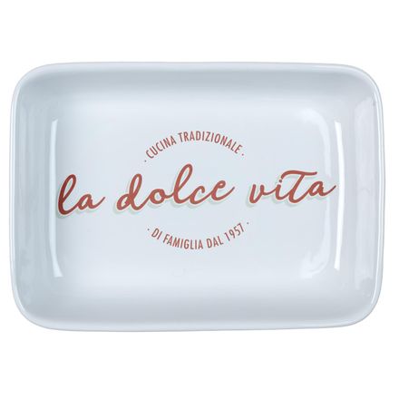 PLAT Rectangulaire four italie 25 x 35 X 7.6 cm thumbnail 2