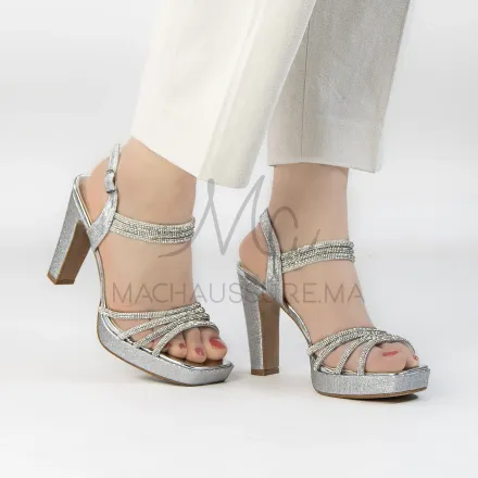 Eleganza – Sandales À Talon Soirée thumbnail 1