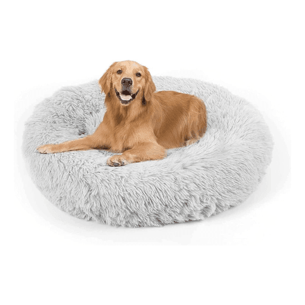 Pet Bed Comfy, non-slip, Plush, Round Shape thumbnail 1