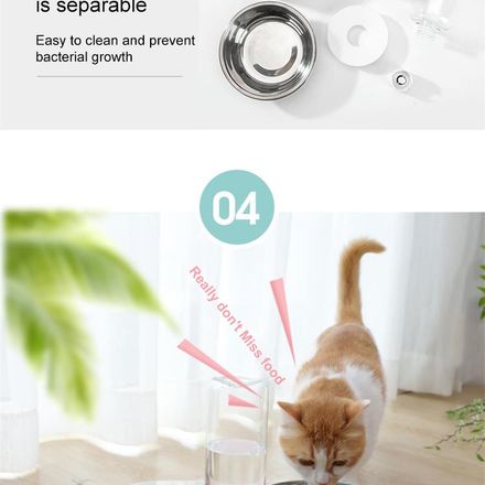 Pet Automatic Feeder - Food & Water thumbnail 1