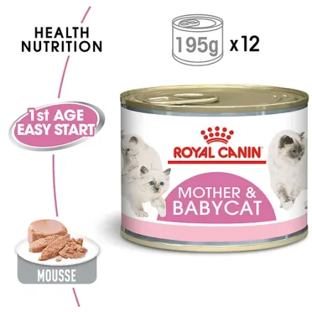 Royal Canin Mother &amp; Babycat mousse 195g thumbnail 2