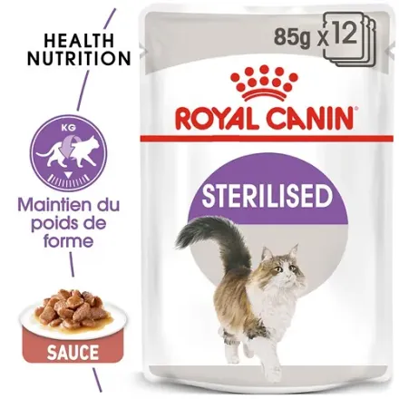 Royal Canin Pâté Pour Chat Stérilisé 85g thumbnail 2