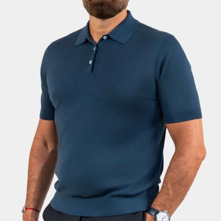 Polo Pompei Bleu Marine thumbnail 1