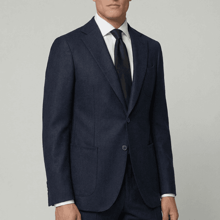 Arezzo Suit – Zignone Fabric – 96% Wool, 4% Cashmere – Navy thumbnail 2