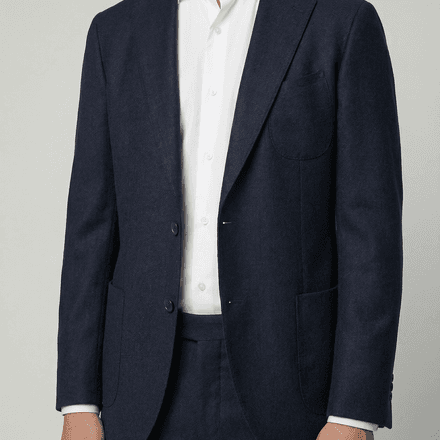 Arezzo Suit – Zignone Fabric – 96% Wool, 4% Cashmere – Navy thumbnail 4