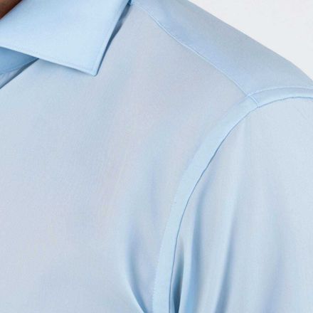 Cordone X Gabriel Sky-blue Poplin Shirt thumbnail 2