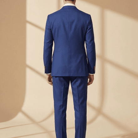 Genova Tailored Double-breasted Blazer – Royal Blue thumbnail 4