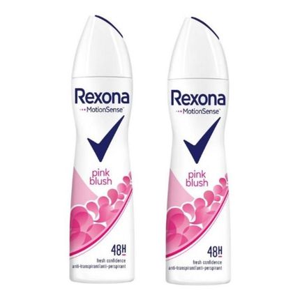 Rexona Spray Anti-transpirant Pink Blush Motionsense 48h - Paquet de 2 X 200ml thumbnail 1