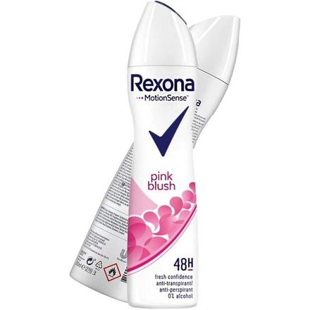 Rexona Spray Anti-transpirant Pink Blush Motionsense 48h - Paquet de 2 X 200ml thumbnail 2