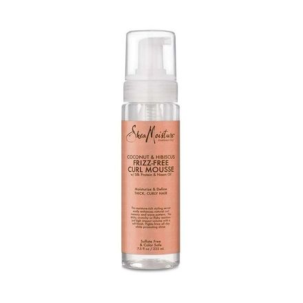Coconut & Hibiscus Frizz Free Curl Mousse thumbnail 2