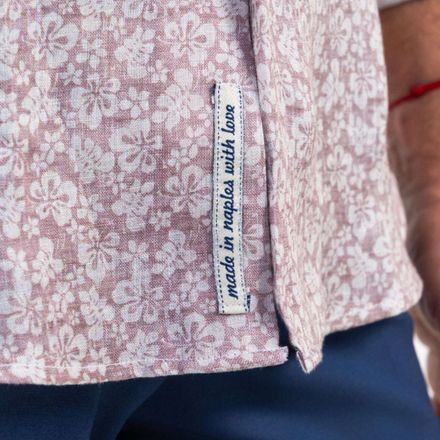 Fefe Floral Linen Shirt thumbnail 4
