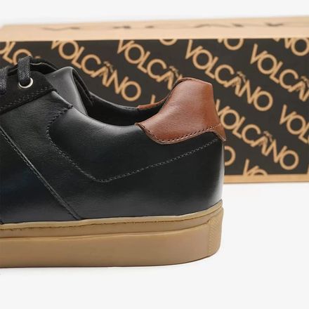 Tennis Tommy En Cuir Noir thumbnail 3