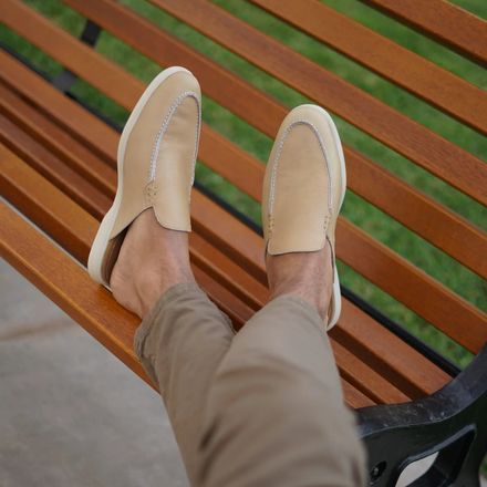 Babouche Walk Cuir Sable thumbnail 4