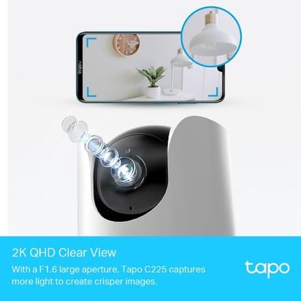 C225 Caméra Wi-Fi de sécurité 4MP 2K QHD – 360° thumbnail 2