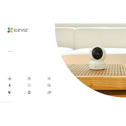Caméra H6C Wi-Fi panoramique et à inclinaison 360 FHD 1080P thumbnail 3