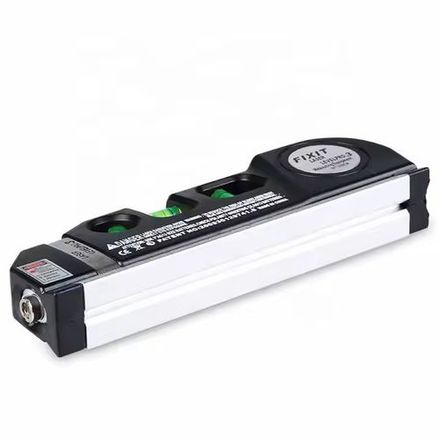 Niveau Laser Vertical et Horizontal 8FT – Autonivelant avec Ruban et Règle thumbnail 4
