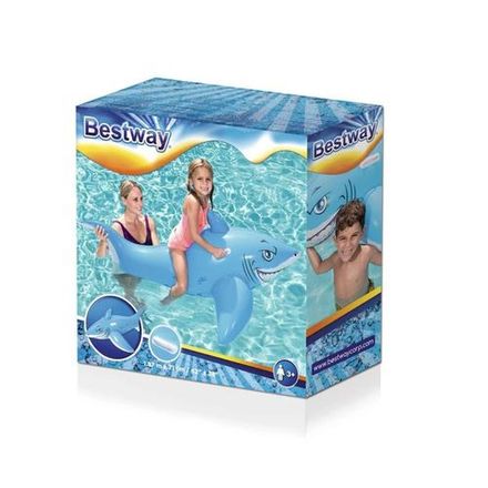 Bouée Gonflable Shark Float - Requin Chevauchable thumbnail 2