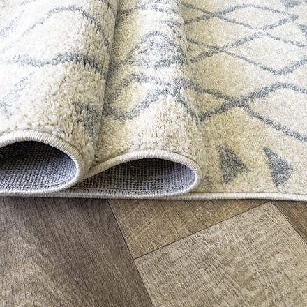 Tapis REZA Beige, Gris thumbnail 3