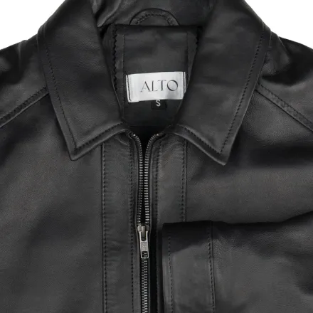 Veste en cuir thumbnail 2