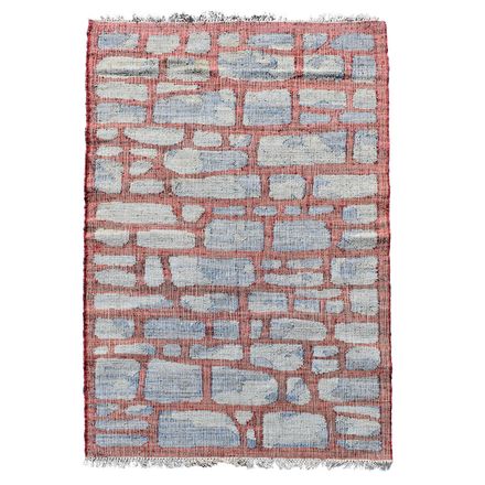Tapis Kl Jutap Bleu, Gris, Lit De Vin thumbnail 3