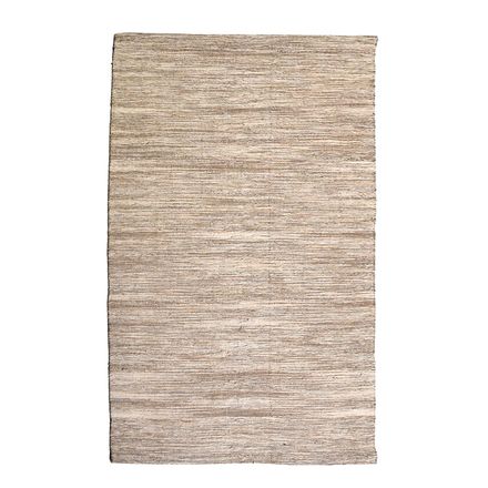Tapis Uni Chiné 100% Bio Beige thumbnail 1