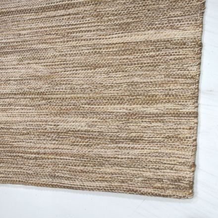 Tapis Uni Chiné 100% Bio Beige thumbnail 4