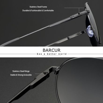 Lunettes de Soleil Métal Cadre thumbnail 3