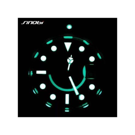 Montre Chronographe Style Argenté-noir thumbnail 2