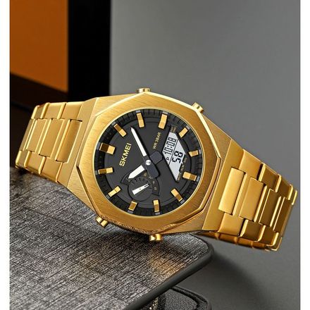 Montre pour Hommes Électronique à Double Affichage Montre Analogique de Mode thumbnail 3
