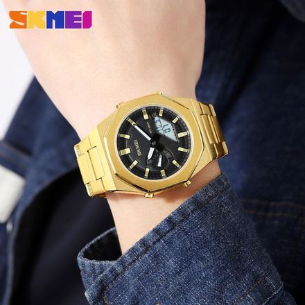 Montre pour Hommes Électronique à Double Affichage Montre Analogique de Mode thumbnail 4
