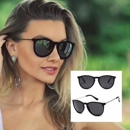 Lunettes de Soleil Métal Cadre Lunettes Polarisées Protection Uv400 thumbnail 1