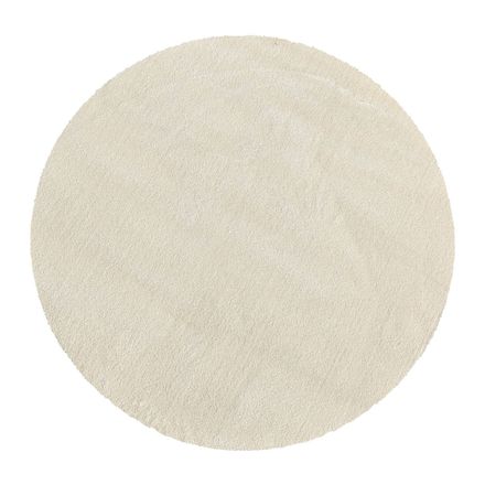 Tapis rond PALMO crème thumbnail 2