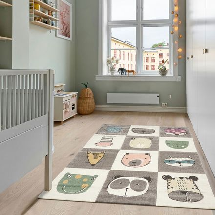 Tapis Zoo Too Gris thumbnail 1