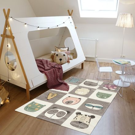 Tapis Zoo Too Gris thumbnail 4