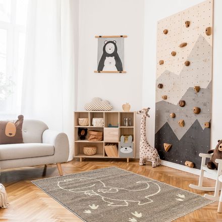 Tapis Dino Taupe thumbnail 1