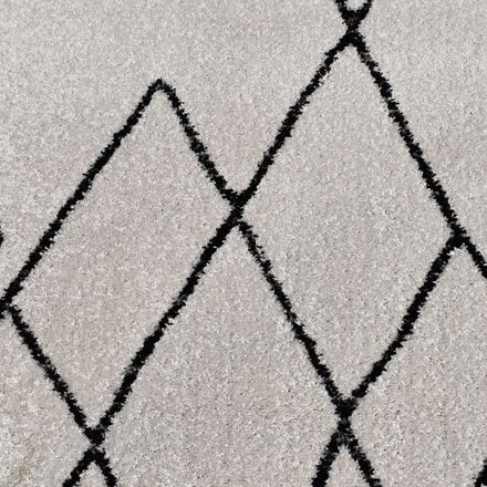 Tapis Naladon Crème, Noir thumbnail 3