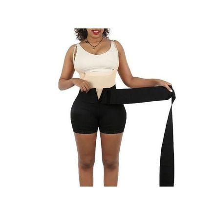 2 en 1 Sexy dentelle Shapewear femmes taille formateur bout à bout corps Shaper thumbnail 3