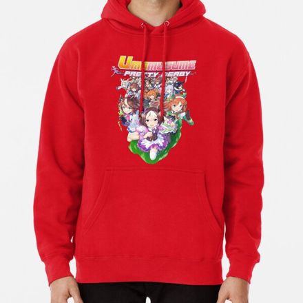 Umamusume Derby Anime Art Horsegirl Design Sweat À Capuche Épais thumbnail 1
