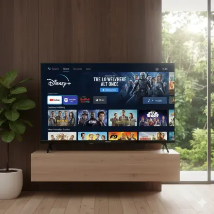 Smart TV  - 2T-C32EG5MX - 32 Pouces - Full HD 1080P - Dolby Audio - Android TV thumbnail 3