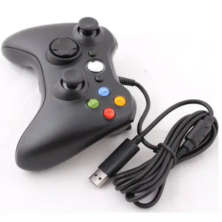 Contrôle par Manette de Jeu pour Console Xbox 360 et PC USB Filaire thumbnail 1