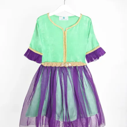 Caftan avec Demi Manches en Mlifa de Soie thumbnail 3