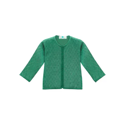 Tunique pour enfant vert emeraude thumbnail 1