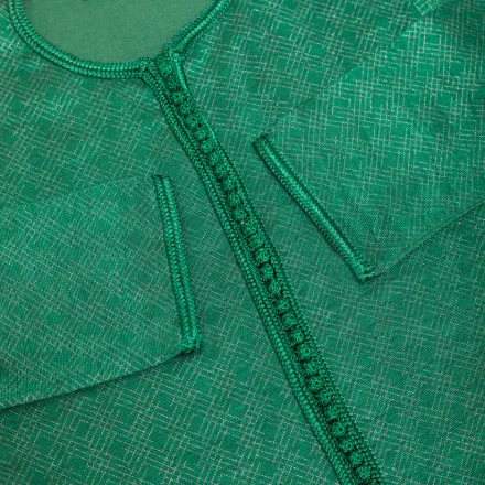 Tunique pour enfant vert emeraude thumbnail 2