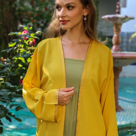 Kimono - jaune thumbnail 4