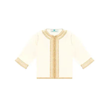 Jabador pour enfant avec selham - beige thumbnail 3