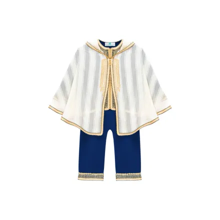 Jabador - Bleu Marine pour Enfant avec Selham thumbnail 1