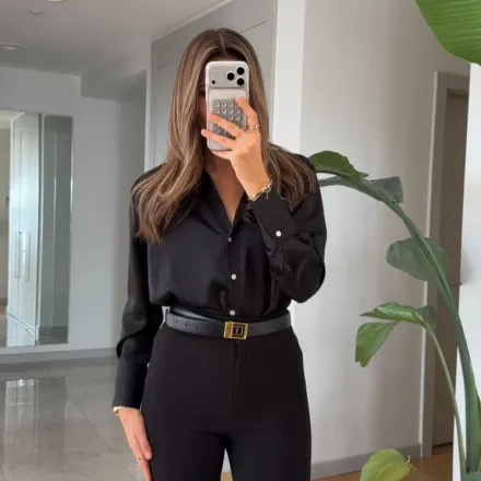 Chemise satiné thumbnail 1