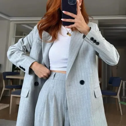 Ensemble Tailleur / Veste Croisée thumbnail 2