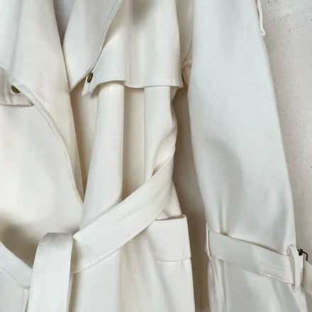 Trench-coat Blanc Cassé thumbnail 1